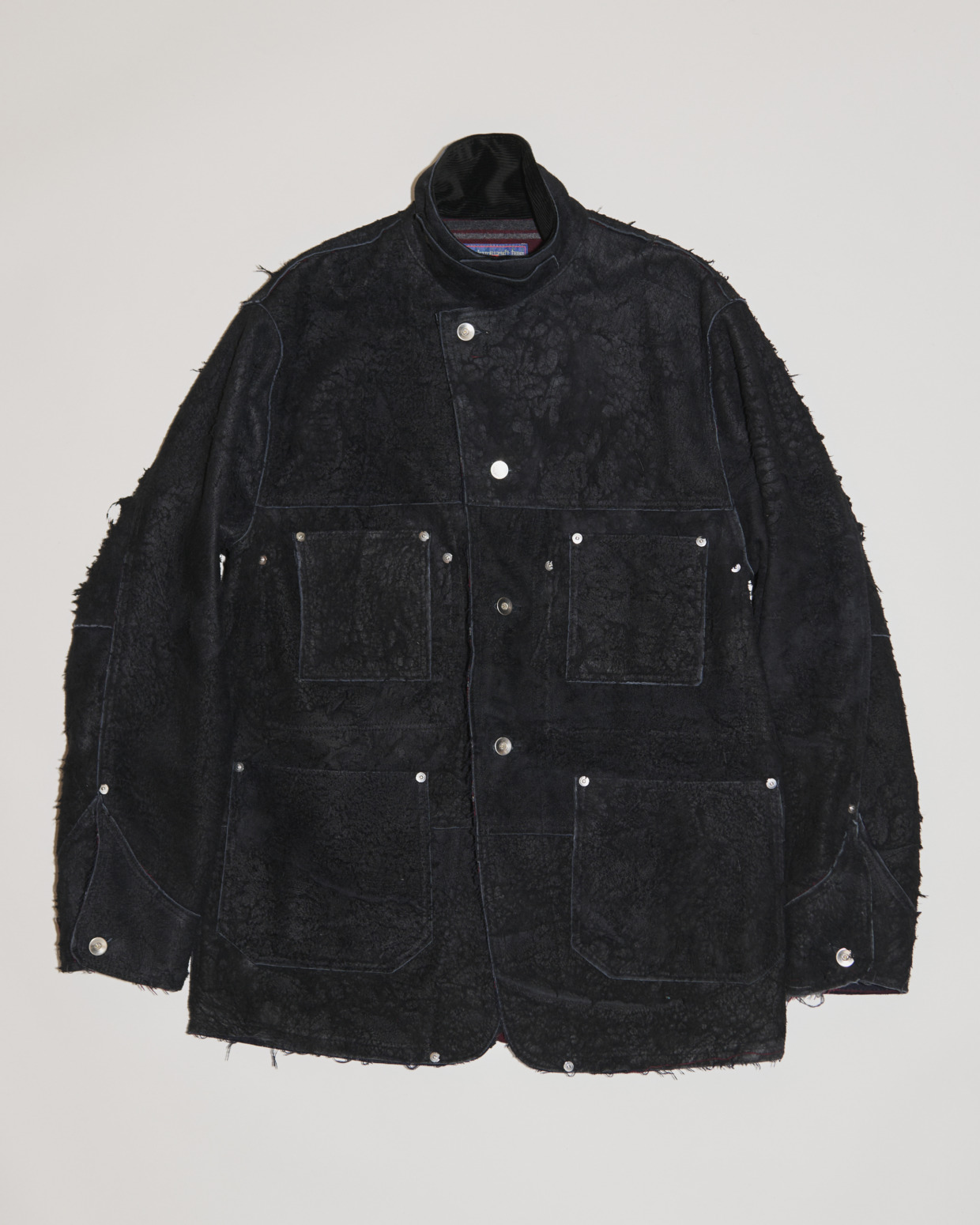 945-81TJ456-1　Tattered Leather Coveralls