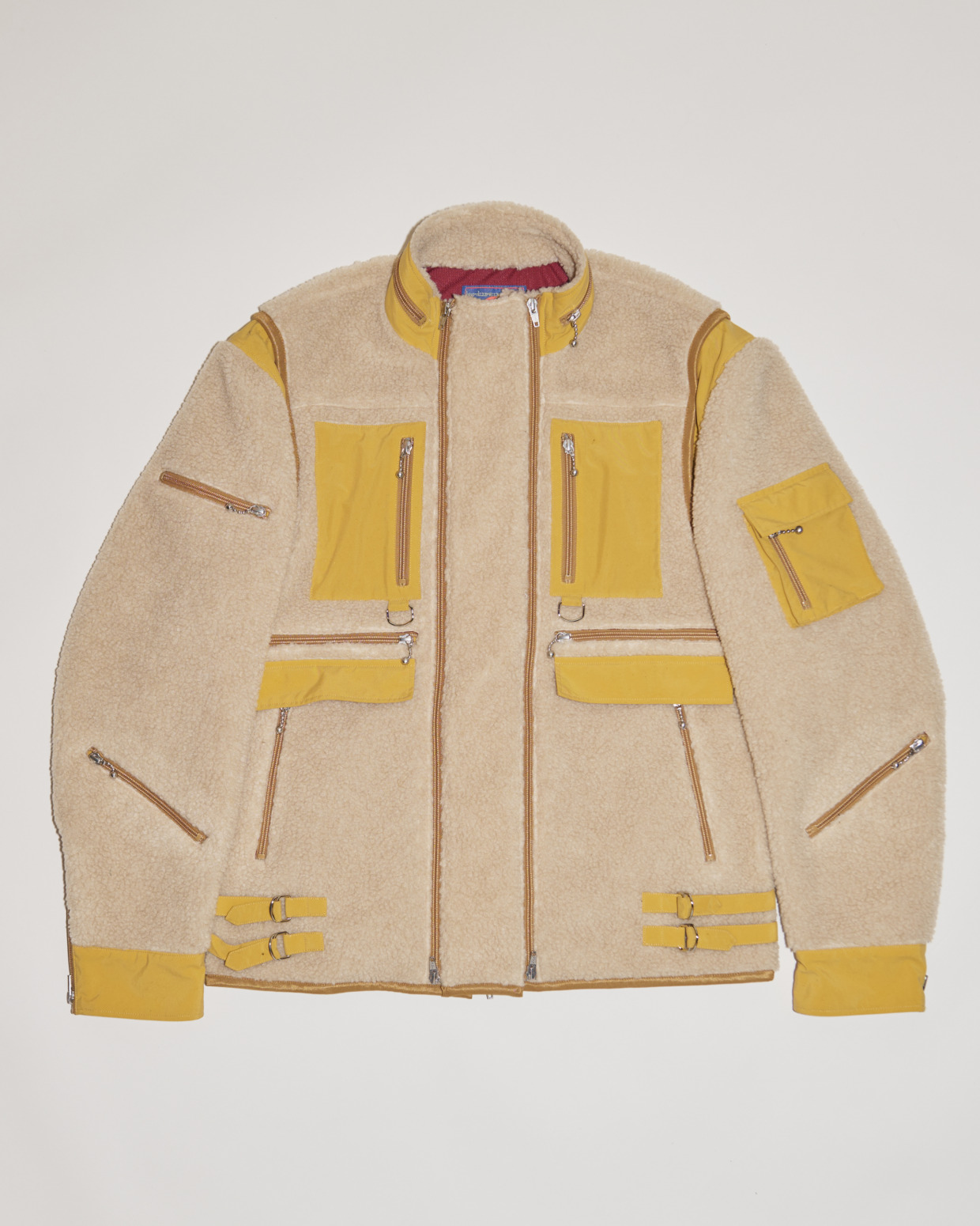945-81TJ466-1 Boa Fleece W Zip Jacket