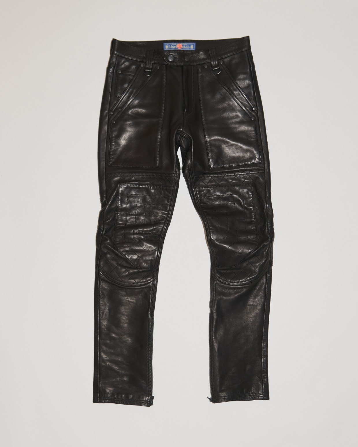 945-81TP245-1　Cowhide Motorcycle Pants, Type 2